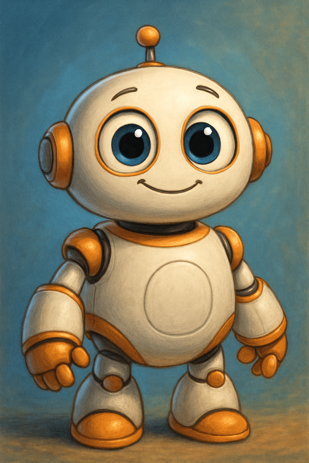 Pixar style generated character